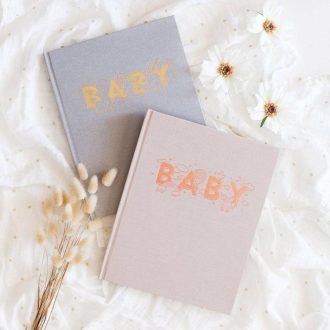Fox & Fallow | Baby Book, Grey
