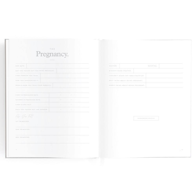 Fox & Fallow | Baby Book, Grey - Image 9