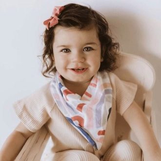 Snuggle Hunny Kids | Dribble Bib, Rainbow