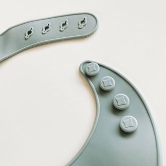 Little Lights Co | Silicone Baby Bib, Dolphin