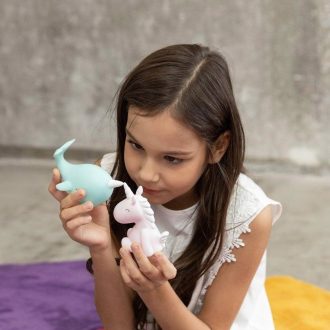 Stella Haus | Mini Night Light, Baby Unicorn