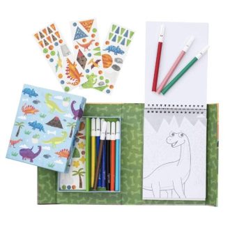 Tiger Tribe | Colouring Set, Dinosaur