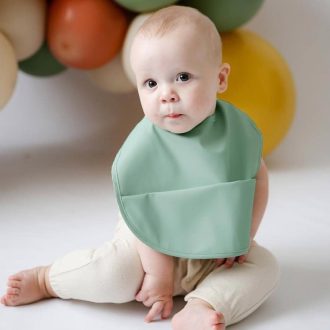 Snuggle Hunny Kids | Snuggle Bib Waterproof, Sage