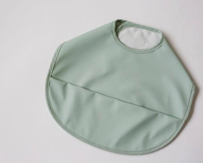 Snuggle Hunny Kids | Snuggle Bib Waterproof, Sage - Image 2