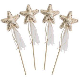 Alimrose | Star Sequin Wand, Gold