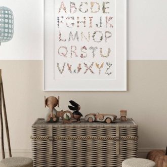 Mushie | International Alphabet poster