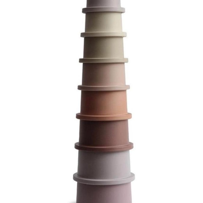 Mushie | Stacking Cup, Petal