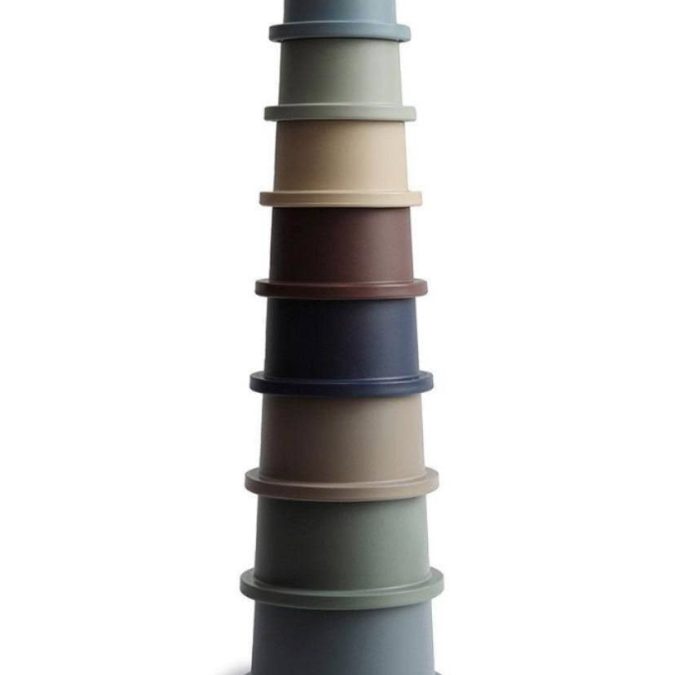 Mushie | Stacking Cup, Forest