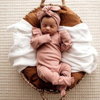 Snuggle Hunny Kids | Growsuit, Rose