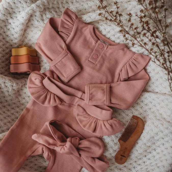 Snuggle Hunny Kids | Growsuit, Rose - Image 7