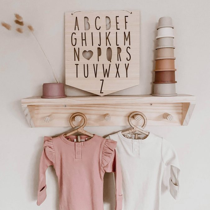 Little Lights Co. | Wooden peg shelf - Image 3