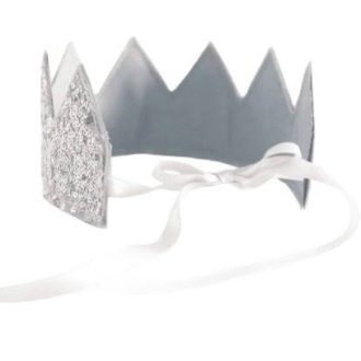 Alimrose | Sequin Crown, Gold