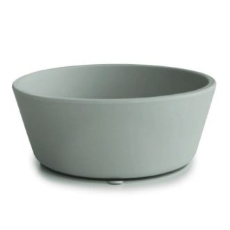 Mushie | Silicone Suction Bowl, Cambridge Blue