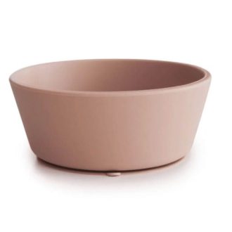 Mushie | Silicone Suction Bowl, Blush