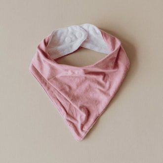 Snuggle Hunny Kids | Dribble Bib, Jewel Pink