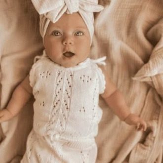 Little B's Nursery | Vintage Knit, Milk