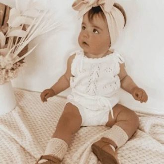 Little B's Nursery | Vintage Knit, Milk
