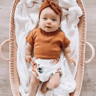 Snuggle Hunny Kids | High Waist Bloomers, Rosebud