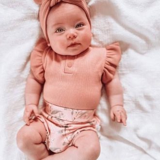 Snuggle Hunny Kids | High Waist Bloomers, Pink Wattle