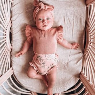 Snuggle Hunny Kids | High Waist Bloomers, Pink Wattle
