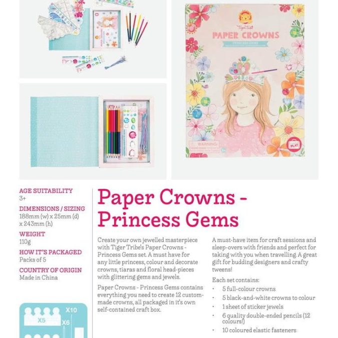 Tiger Tribe | Paper Crowns, Princess Gems - Image 4