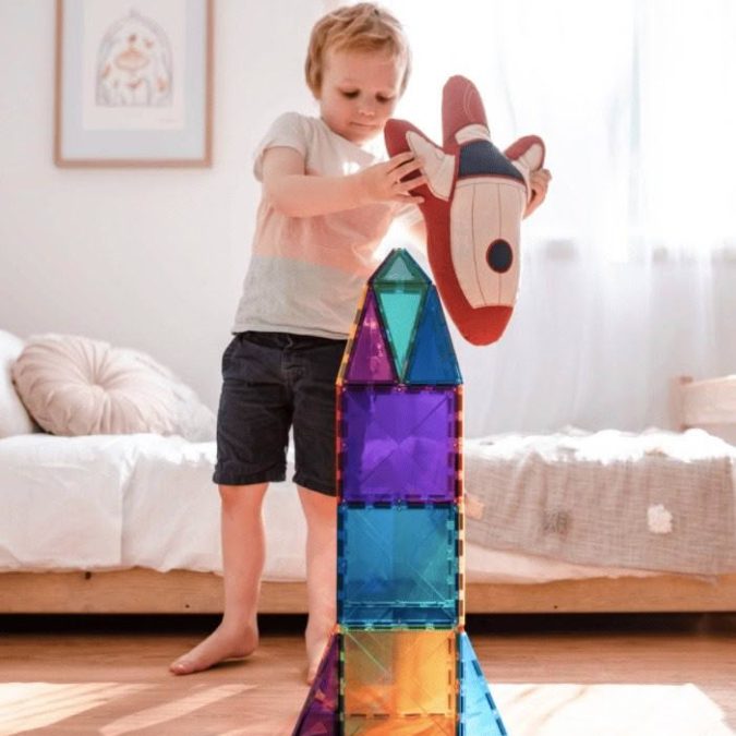 Connetix Magnetic Tiles | 102 Piece Creative Pack - Image 8