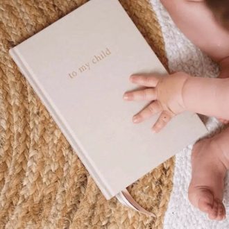 Forget Me Not Journal | To My Child, Ivory