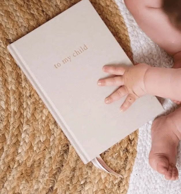 Forget Me Not Journal | To My Child, Ivory