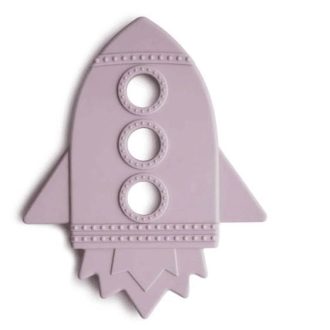 Mushie | Teether, Mauve Rocket