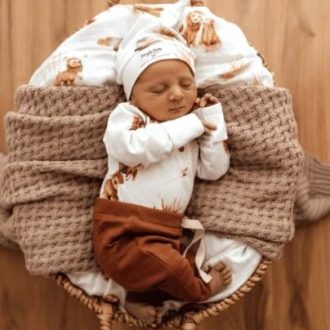 Snuggle Hunny Kids | Long Sleeve Bodysuit, Lion