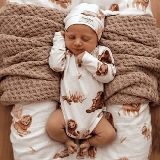 Snuggle Hunny Kids | Long Sleeve Bodysuit, Lion