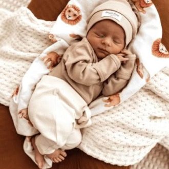 Snuggle Hunny Kids | Long Sleeve Bodysuit, Pebble