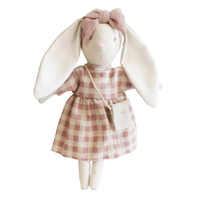 Alimrose | Mini Sofia Bunny Bunny, Rose Check - Image 3