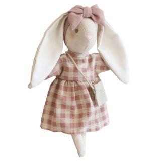 Alimrose | Mini Sofia Bunny Bunny, Rose Check