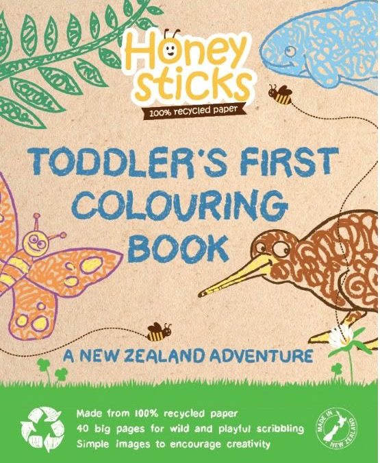 Honeysticks | Colouring Book, A Kiwi Adventure