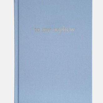 Forget Me Not Journal | To My Nephew, Blue