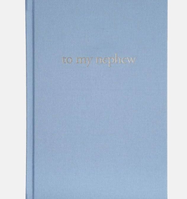 Forget Me Not Journal | To My Nephew, Blue