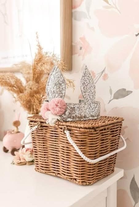 Alimrose | Sequin Bunny Crown, Silver - Image 4