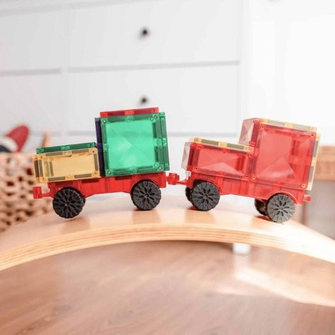Connetix Magnetic Tiles | 24 Piece Rainbow Motion Pack - Image 6