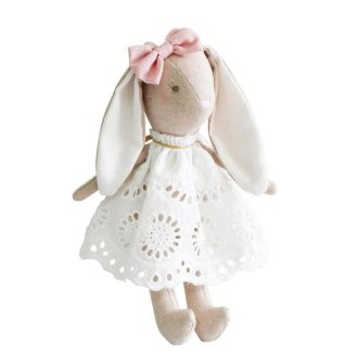 Alimrose | Baby Broderie Bunny Doll