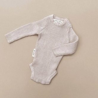 Ziggy Lou | Ribbed Bodysuit, Blush
