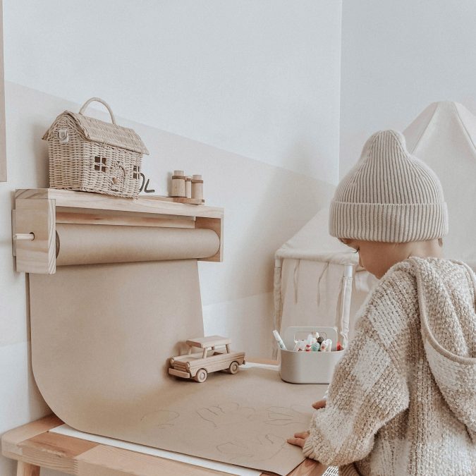 Little Lights Co. | Wooden Paper Roll Holder