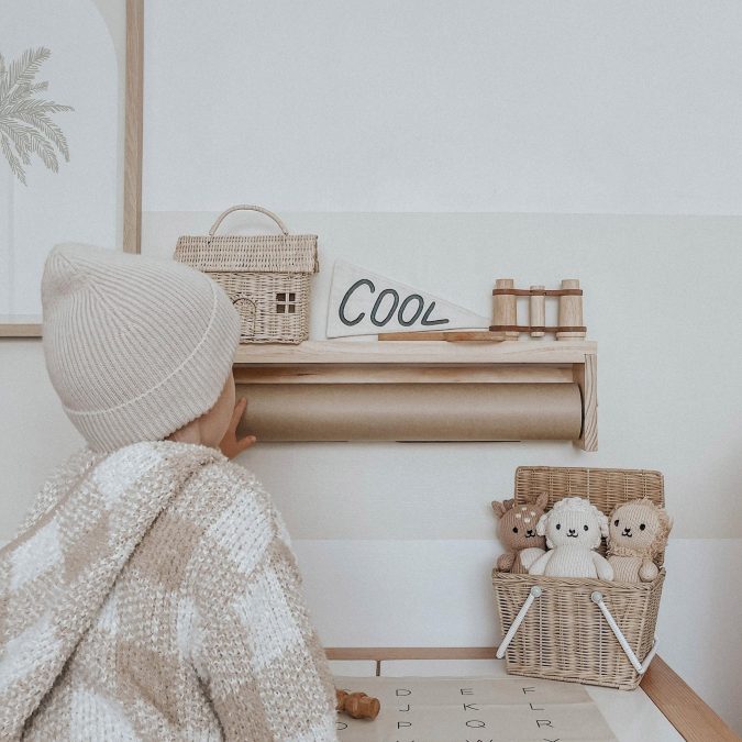 Little Lights Co. | Wooden Paper Roll Holder - Image 4