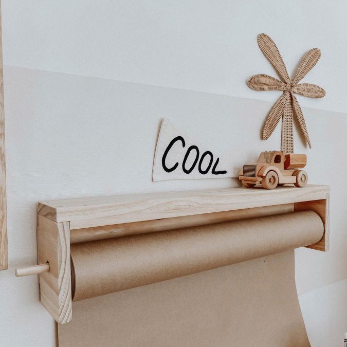 Little Lights Co. | Wooden Paper Roll Holder - Image 2