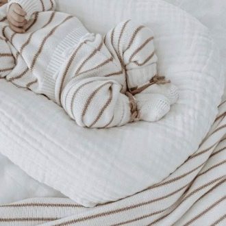 Ziggy Lou | Baby Booties, Milk and Caramel