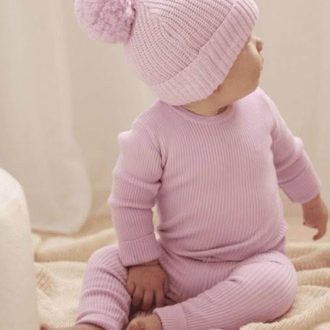 Ziggy Lou | Ribbed Bodysuit, Lilac