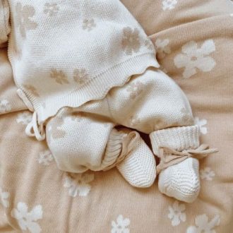 Ziggy Lou | Baby Booties, Lemon