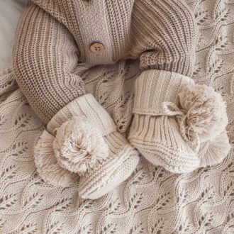 Little B's Nursery | Baby Booties, Honey Milk