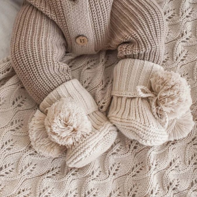 Little B's Nursery | Baby Booties, Honey Milk