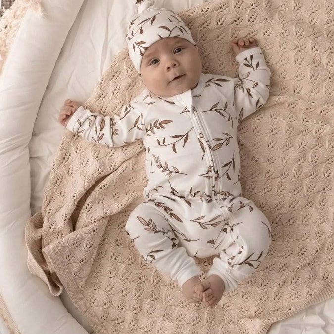 Little B's Nursery | Willow Jumpsuit and Beanie set - Image 3
